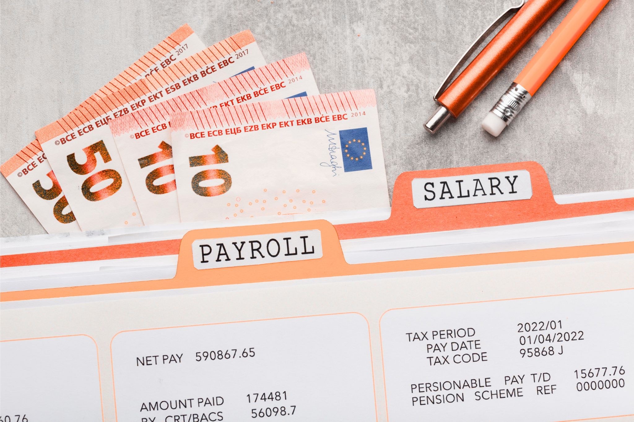 كيف يتم احتساب راتب الموظف في نظام Mas NET ERP؟